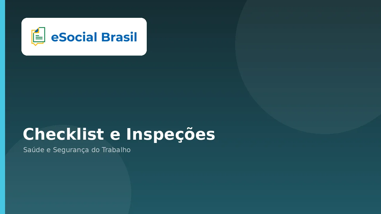 Relatório de inspeções realizadas