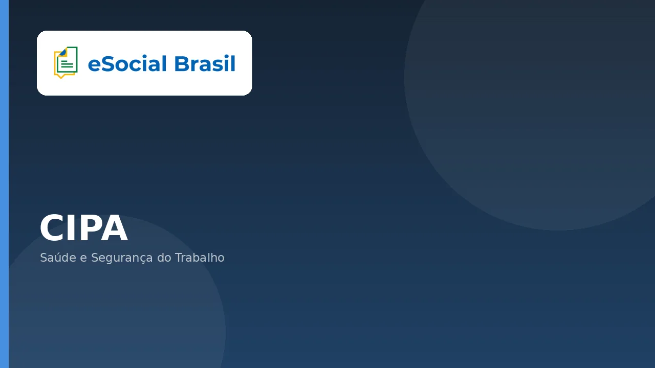 Representantes e comissão eleitoral da CIPA
