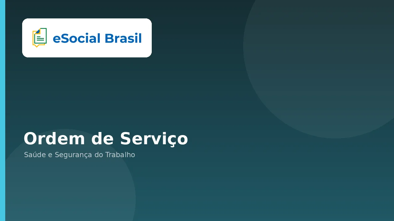 O que é uma Ordem de Serviço (OS)
