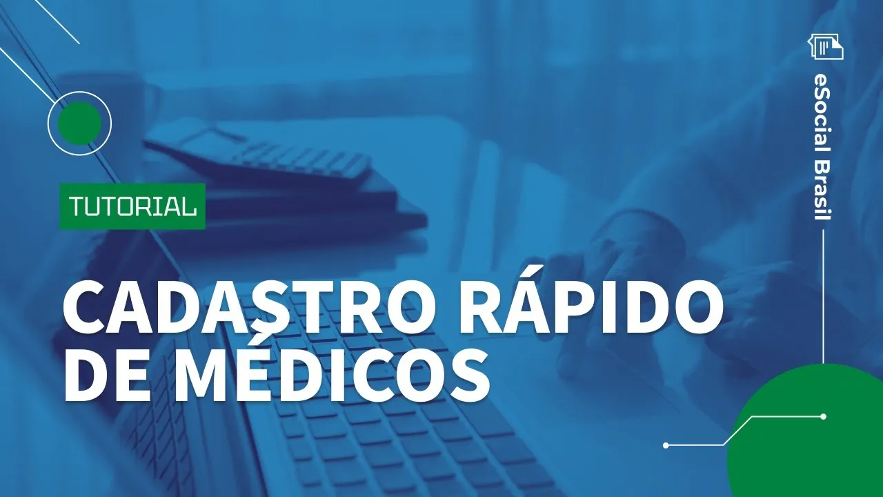 Cadastro rápido de médico
