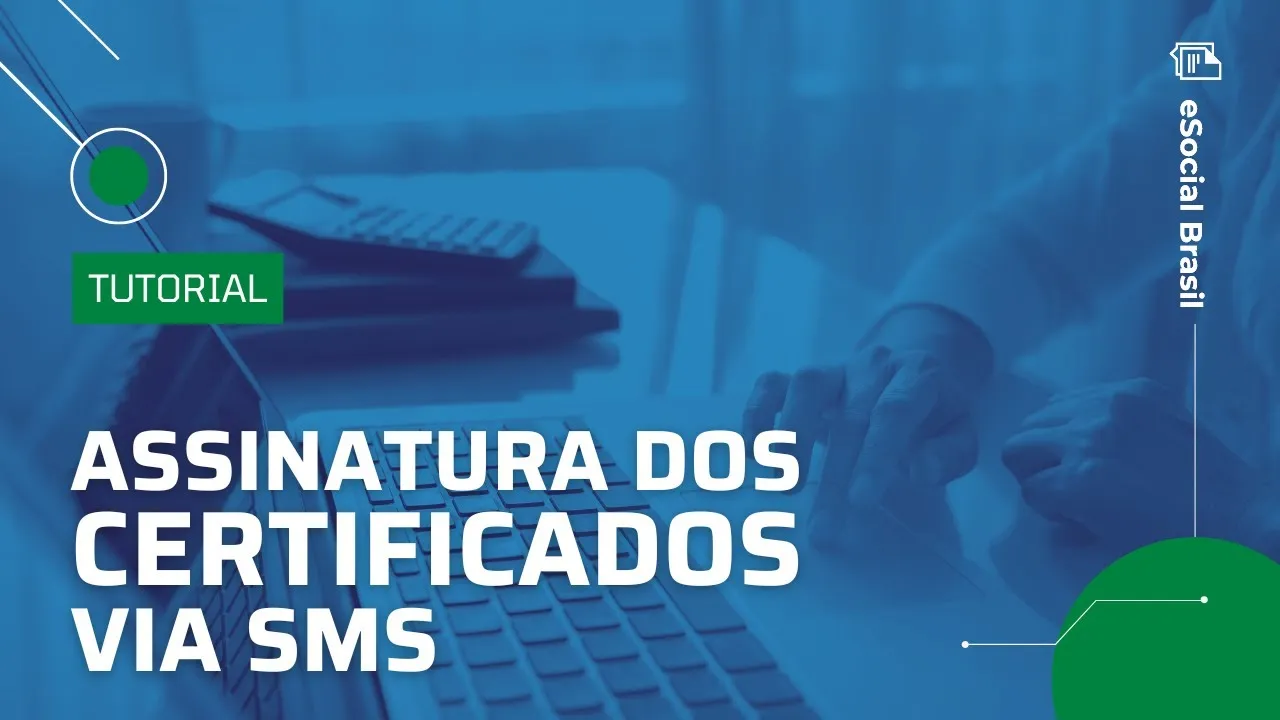 Assinatura dos certificados via SMS