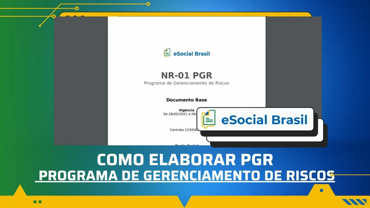 Como elaborar PGR no eSocial Brasil